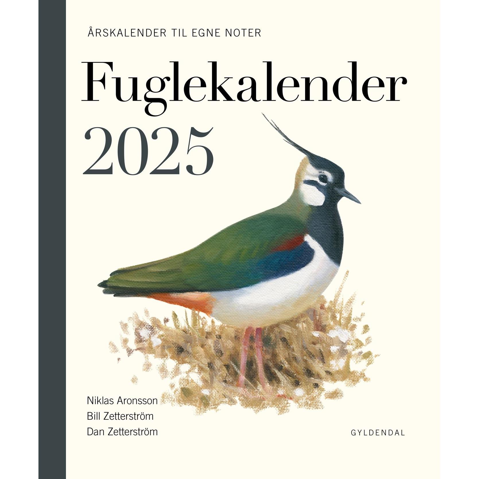 Cs Books Verlag Fuglekalender 2025 Årskalender til egne noter (9788702409758)