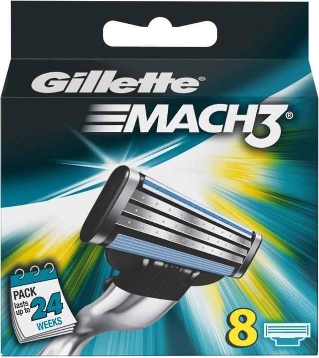 Actual product image Gillette Mach3 (8x)