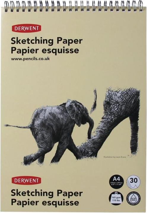 Immagine prodotto Derwent Blocco di schizzi (A4, Nessuna, Copertina rigida)