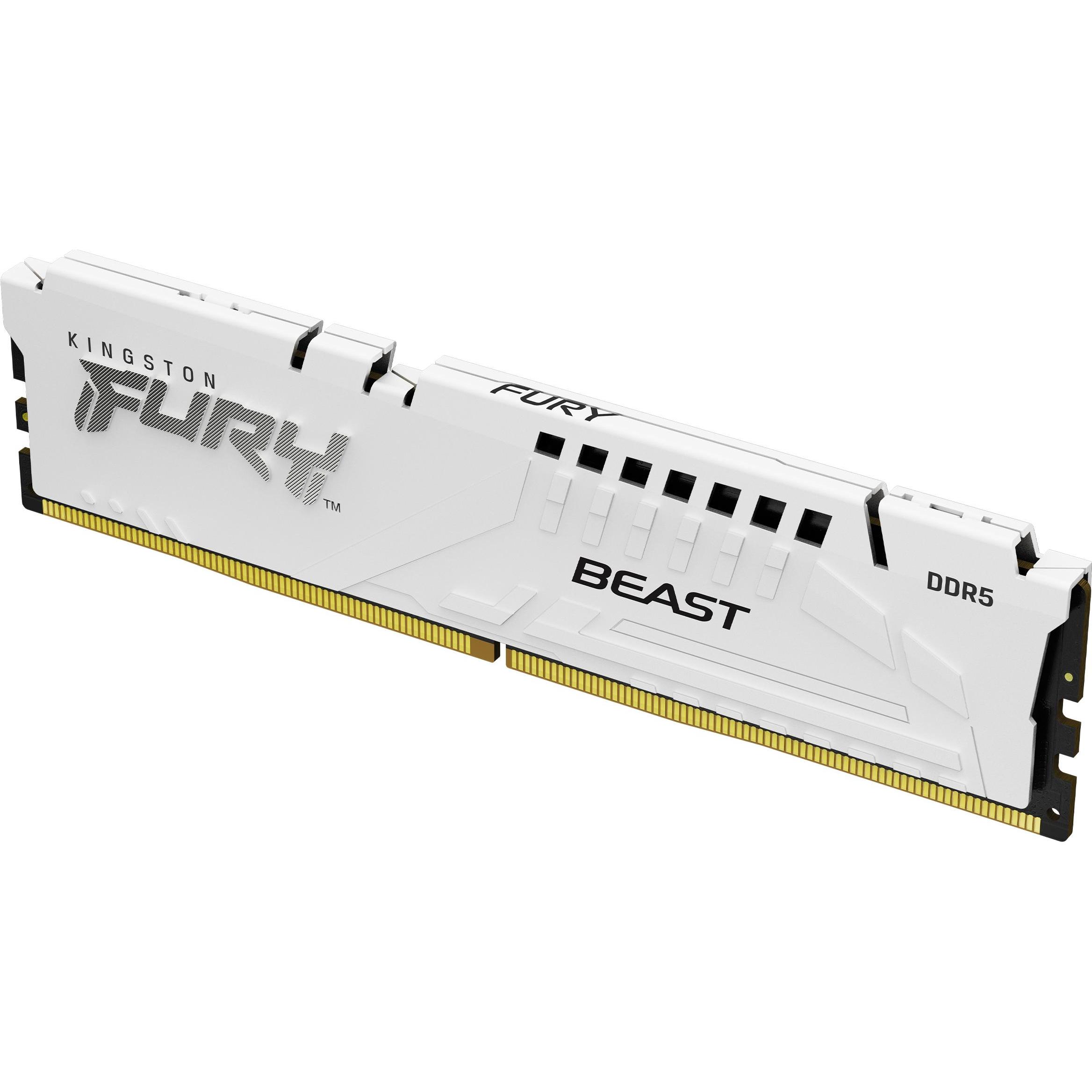 Kingston 32GB DDR5 6000MT/S CL30 DIMM (1 x 32GB, 6000 MHz, DDR5-RAM, DIMM), RAM, Weiss