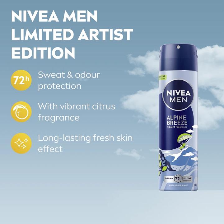 Produktbild NIVEA MEN Alpine Breeze Spray (Spray, 150 ml)