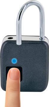 Actual product image Schwaiger Fingerprint lock