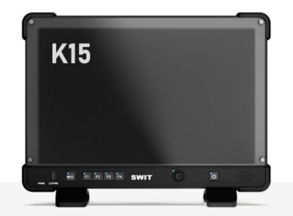 Swit K15(in Carrying Case) | 15.4" professional High-bright HDR FHD Field Monitor with Carrying Case (15.40", UWFHD)