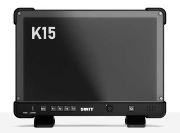Actual product image Swit K15(in Carrying Case) | 15.4" professional High-bright HDR FHD Field Monitor with Carrying Case (15.40", UWFHD)