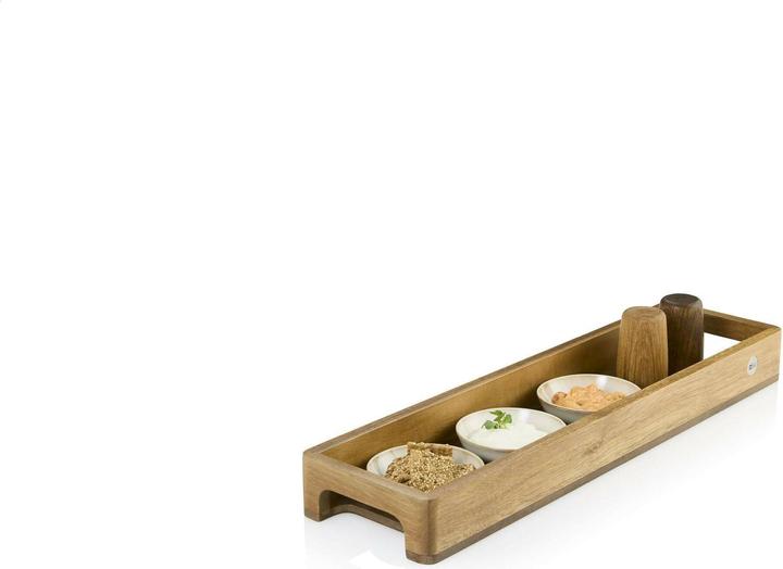 Produktbild AdHoc Serviertablett Serve Square, Akazienholz/Walnussho