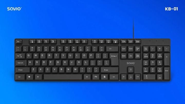 Image du produit Savio KB-01 (US, Filaire)