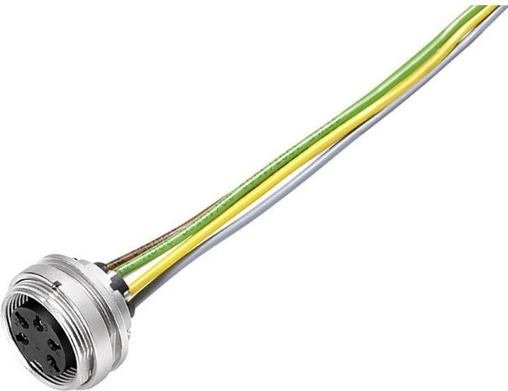 Actual product image Schubiger Binder 09 0474 702 08 Miniature circular connector flange socket Total number of poles: 8