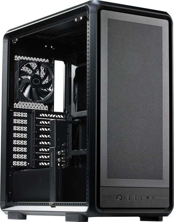 Produktbild Cooler Master CoolerMaster Geh MasterFrame 500 Mesh ARGB Black (Micro ATX (mATX), Mini-DTX, Mini-ITX, SSI CEB)