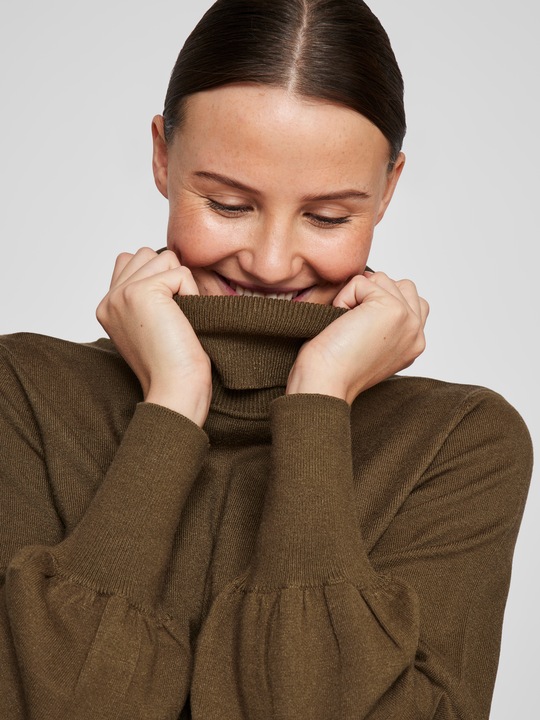 Actual product image Vila Turtleneck knit jumper (M)