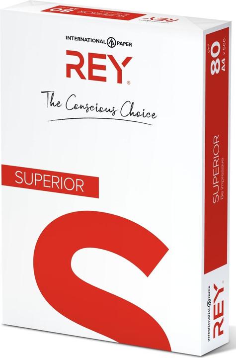 Produktbild Rey Kopierpapier Superior Premium 528308010421 A4 80g 500 Bl./Pack. (A4, 500 Blätter, 80 g/m²)
