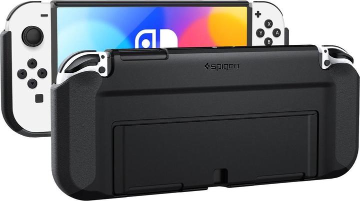 Actual product image Spigen Thin Fit Nintendo Switch OLED Black (Switch OLED)