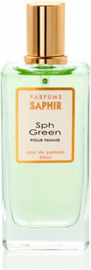 Actual product image Saphir Sph Green Pour Femme - Eau De Parfum - 50Ml (Eau de parfum, 50 ml)