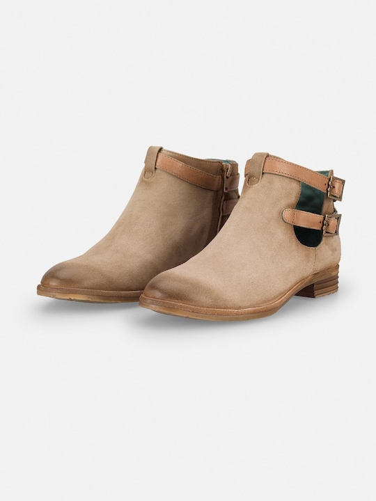 Produktbild Felmini Die Felmini-Stiefelette aus weichem Leder, besticht durch ihr auffälliges Design mit zwei Schliessen (37)