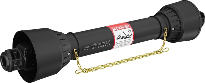 Produktbild Wiltec Zapfwelle T2 Gelenkwelle 740-960mm 270Nm 540U/min PTO-Shaft 23kW 2x 1 3/8" Z6 (Traktorzubehör)