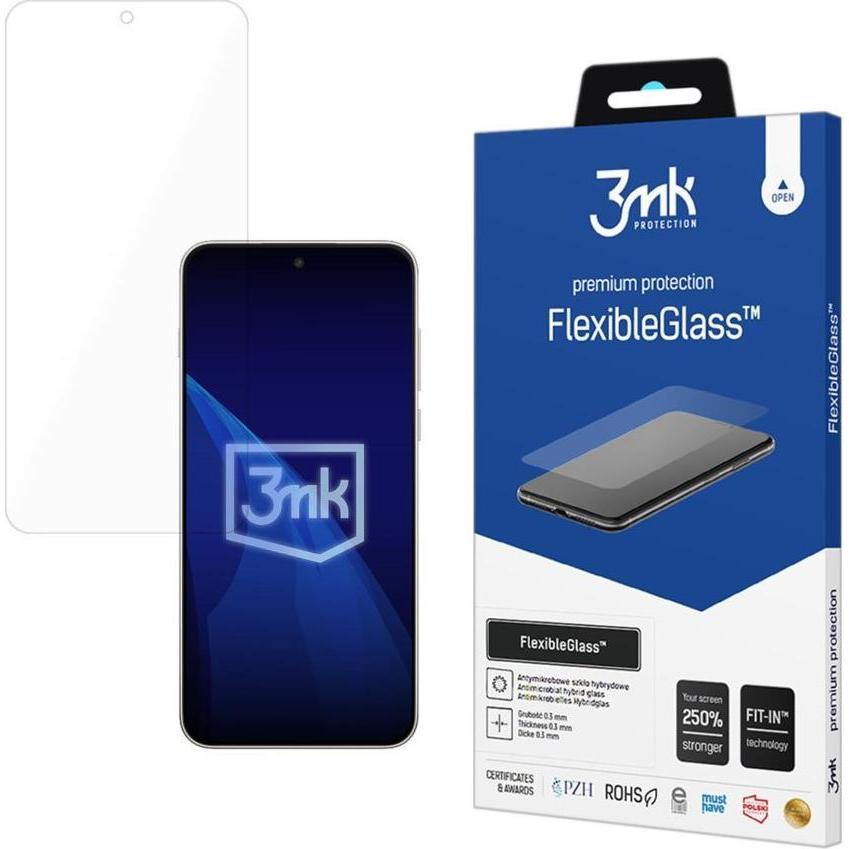 3MK FlexibleGlass Hybridglas für OnePlus Nord 5 (OnePlus Nord 5G), Pellicola protettiva smartphone, Trasparente