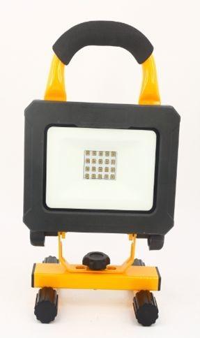 Actual product image Synergy 21 LED AKKU construction spotlight 20W yellow UV-C