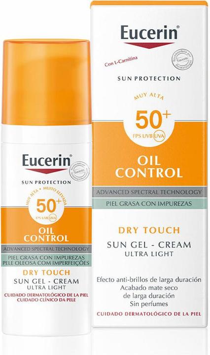 Produktbild Eucerin Sun Creme Öl Kontrolle (Sonnencreme, SPF 50+, 50 ml)