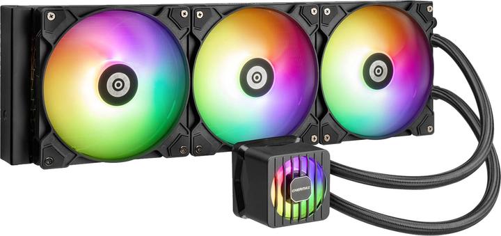 Image du produit Enermax LIQMAXFLO 420mm CPU AIO liquid cooler - Xtreme double chamber pump - VRM water block ARGB