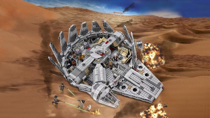 Actual product image LEGO Star Wars Millennium Falcon (75105, LEGO Star Wars)