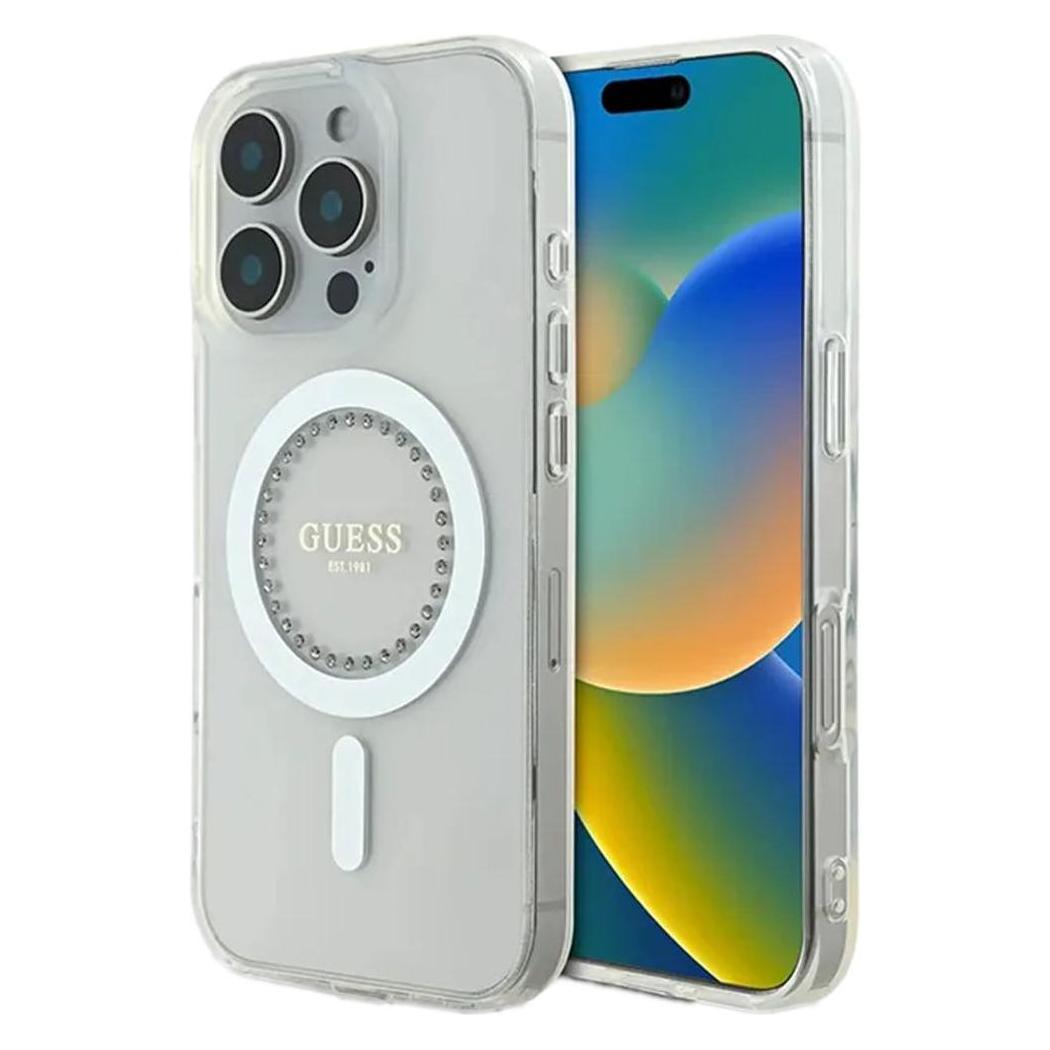 CG MOBILE Guess 4G Circle Classic Logo Compatible with MagSafe