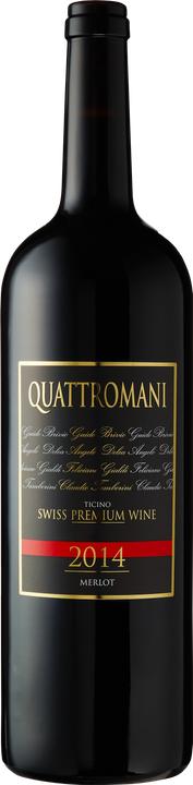Brivio - Delea - Gialdi - Tamborini Quattromani Merlot Ticino DOC Swiss Premium Wine (1 x 75 cl, 2022)