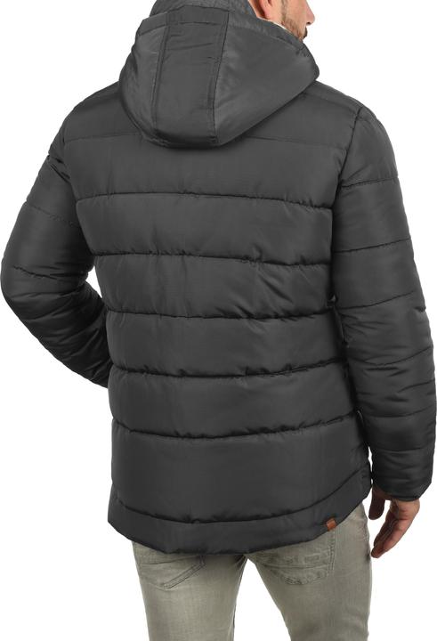 Actual product image Blend Frederic Men's Winter Jacket Outdoor Jacket With Teddy Fleece With Hood (M)