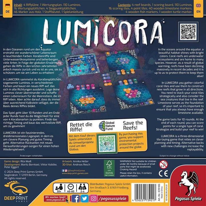 Actual product image Pegasus Lumicora (Deep Print Games) (German)