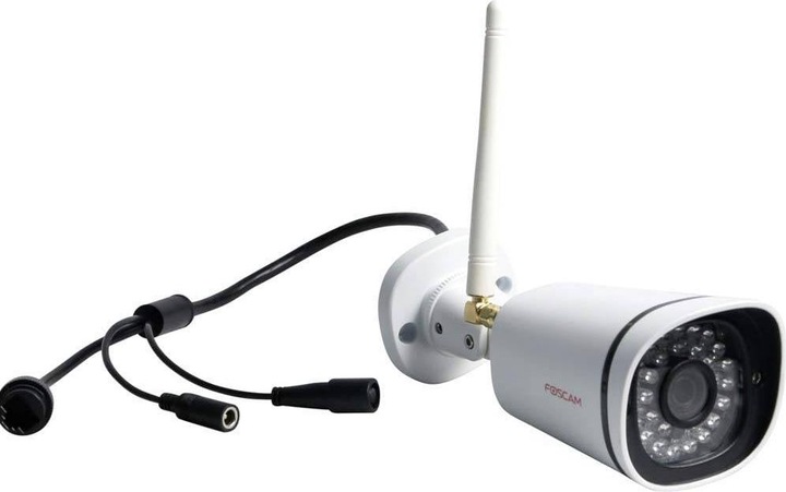 Immagine prodotto Foscam FN7108W-B4-1T Sistema di videosorveglianza bianco 1x NVR (FN7108W) con disco rigido da 1TB, 4x (1920 x 1080 Pixels)