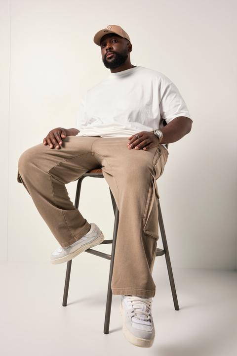 Immagine prodotto Sthuge Pantaloni cargo in felpa, taglio morbido, fino alla tg. 8XL (6XL)