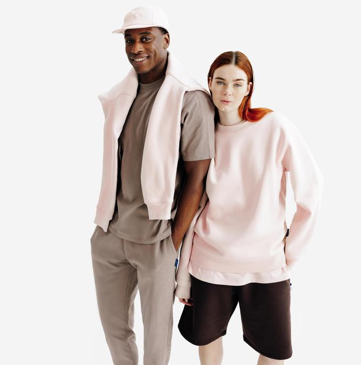 Actual product image Decathlon Sweatshirt unisex Relax - rosa (L)