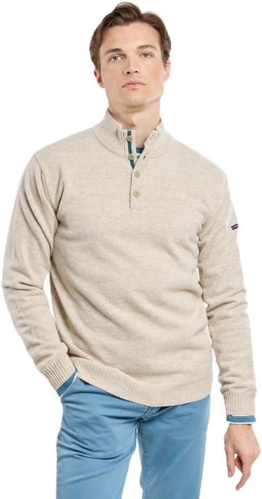 Produktbild Armor Lux Lammwoll-Trucker-Kragen-Pullover (XL)