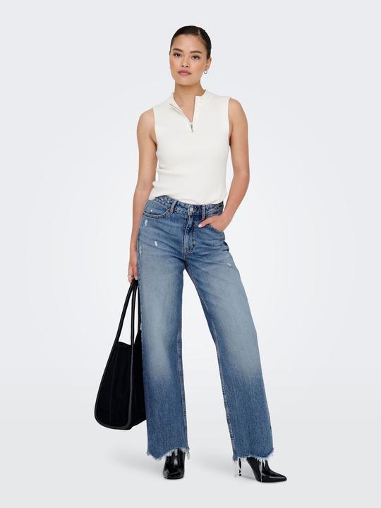 Actual product image Only ONLJUICY Hohe Taille Weiter Beinschnitt Jeans Jeans mit weitem Bein (W27/L32)