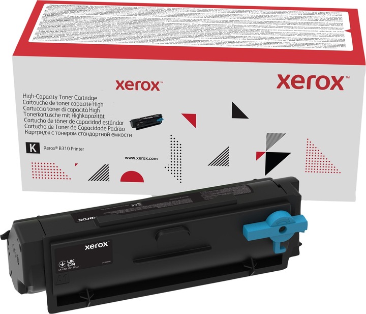 Actual product image Xerox Black Toner Metered