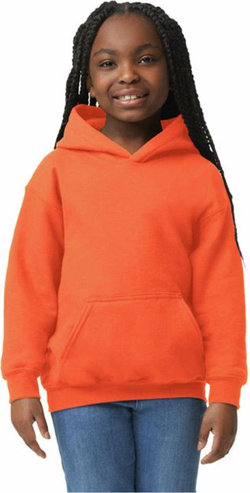 Actual product image Gildan Heavy Blend Childrens Unisex Hooded Sweatshirt Top / Hoodie (158, 164)