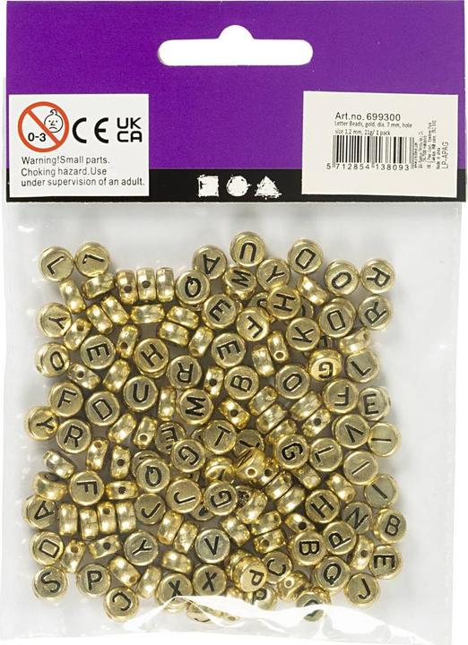 Actual product image Creativ Company Letter beads
