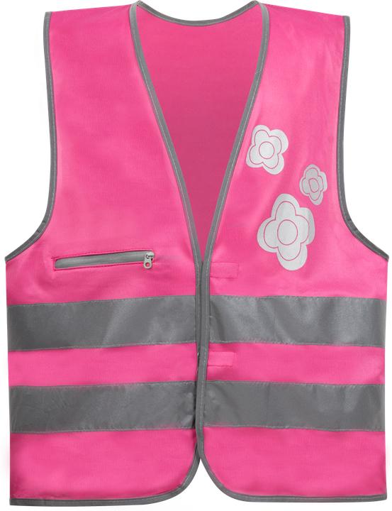 Produktbild SafetyMaker Sicherheitsweste Ballett Doll 3-6 Jahre EN1 pink (One Size)