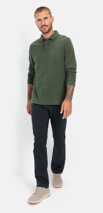 Image du produit Camel Active Polo à manches longues en coton organique certifié (4XL)