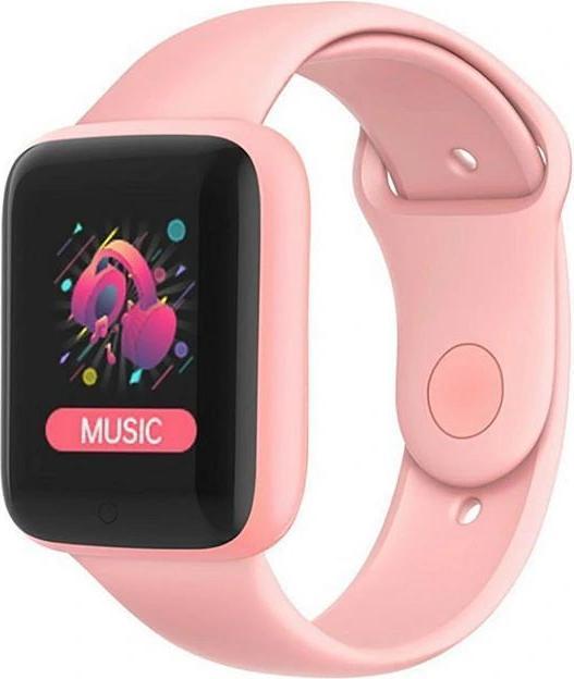 Actual product image iWear Smartwatch M7 Smart, pink colours