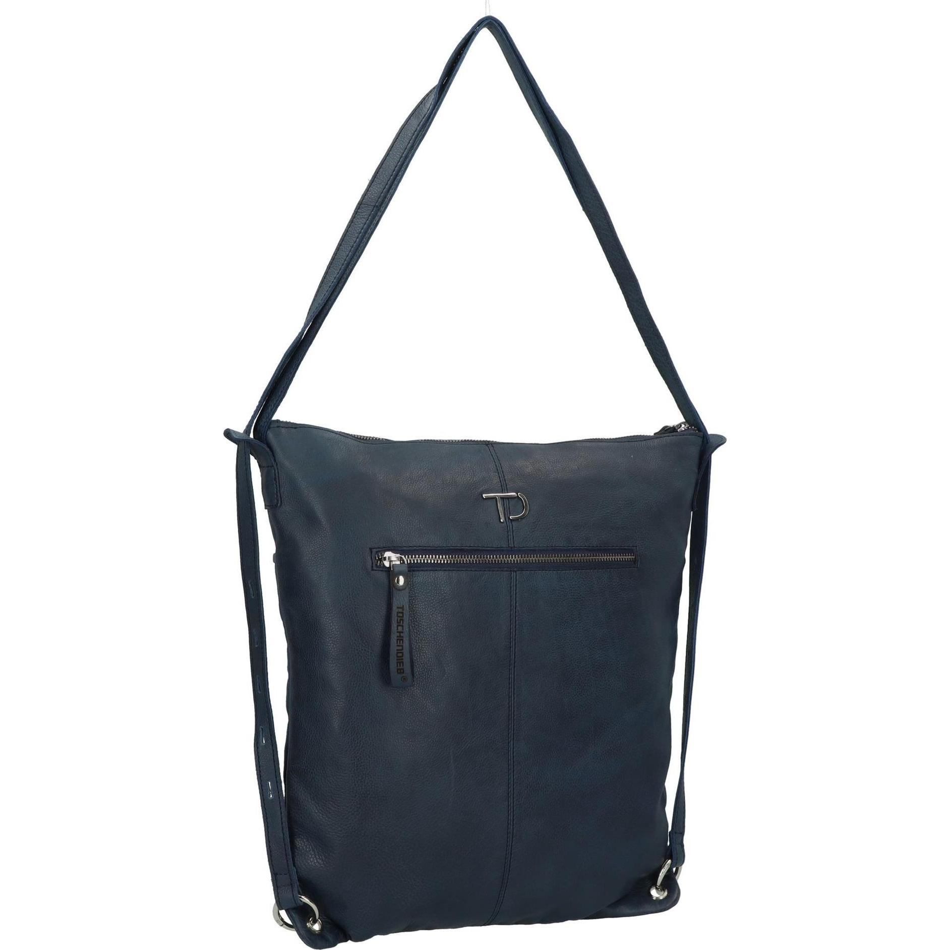 Thumbnail - Taschendieb, Handtasche, Kohlmarkt 3 Schultertasche Leder 33 cm, Blau