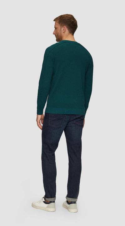 Image du produit S.Oliver Strickpullover Strickpullover mit Nahtdetails und Logo (3XL)