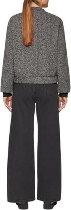 Immagine prodotto S.Oliver Indoor-Jacke Melierter Blouson mit Druckknöpfen (46)