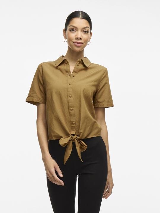 Actual product image Vila Vorn gebundene Kurzarmhemd (38)