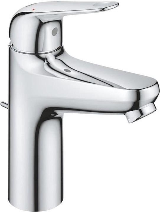 Grohe Swift QuickFix Lavaboarmatur, M-Size, 3-in-1 Tool, Zugstange, wassersparend, chrom