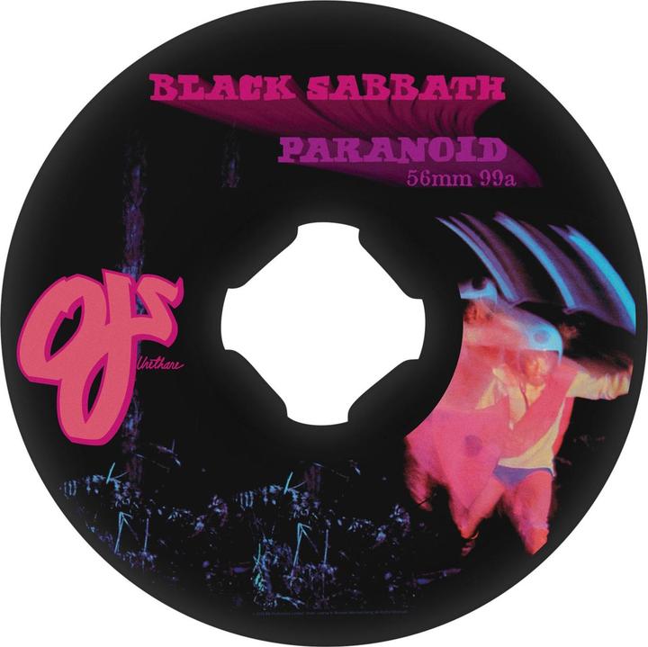 Produktbild Oj`s 99A Chubbies Black Sabbath Paranoid (56 mm)