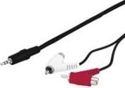 Produktbild Goobay 2in1 (1.50 m, AUX Kabel, Cinch Kabel)