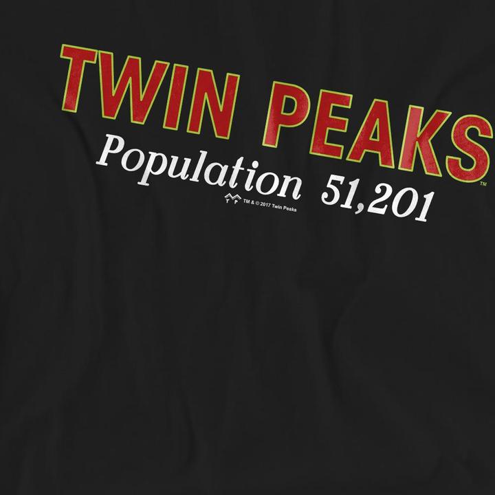 Produktbild Twin Peaks Population TShirt (M)