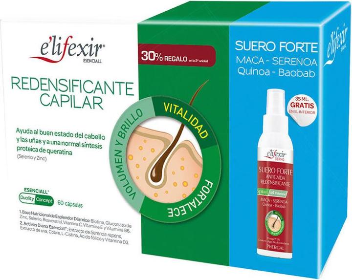 Actual product image Phergal Redensifying Essential Pack Capsules + Serum (17 ml)