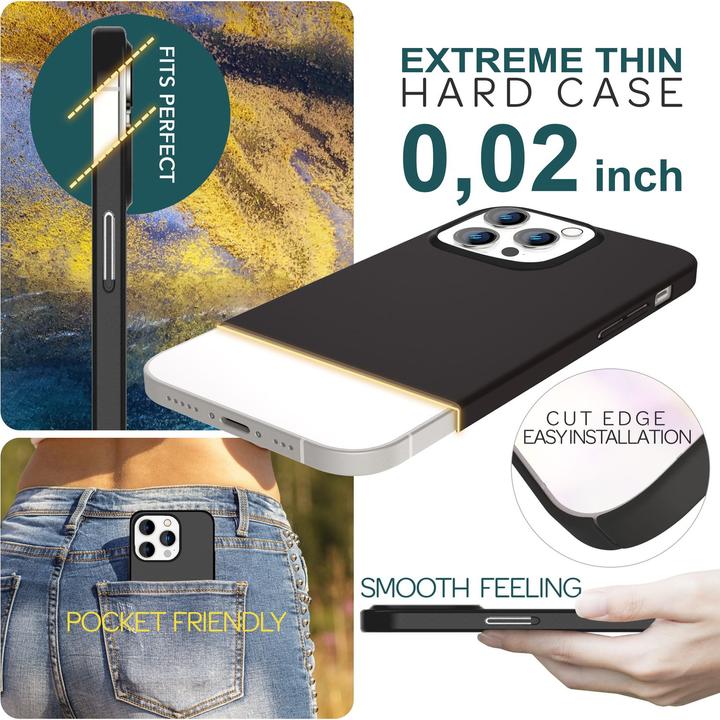 Produktbild Nalia Extra Dünne Handyhülle 0,5mm (Apple iPhone 15 Pro)