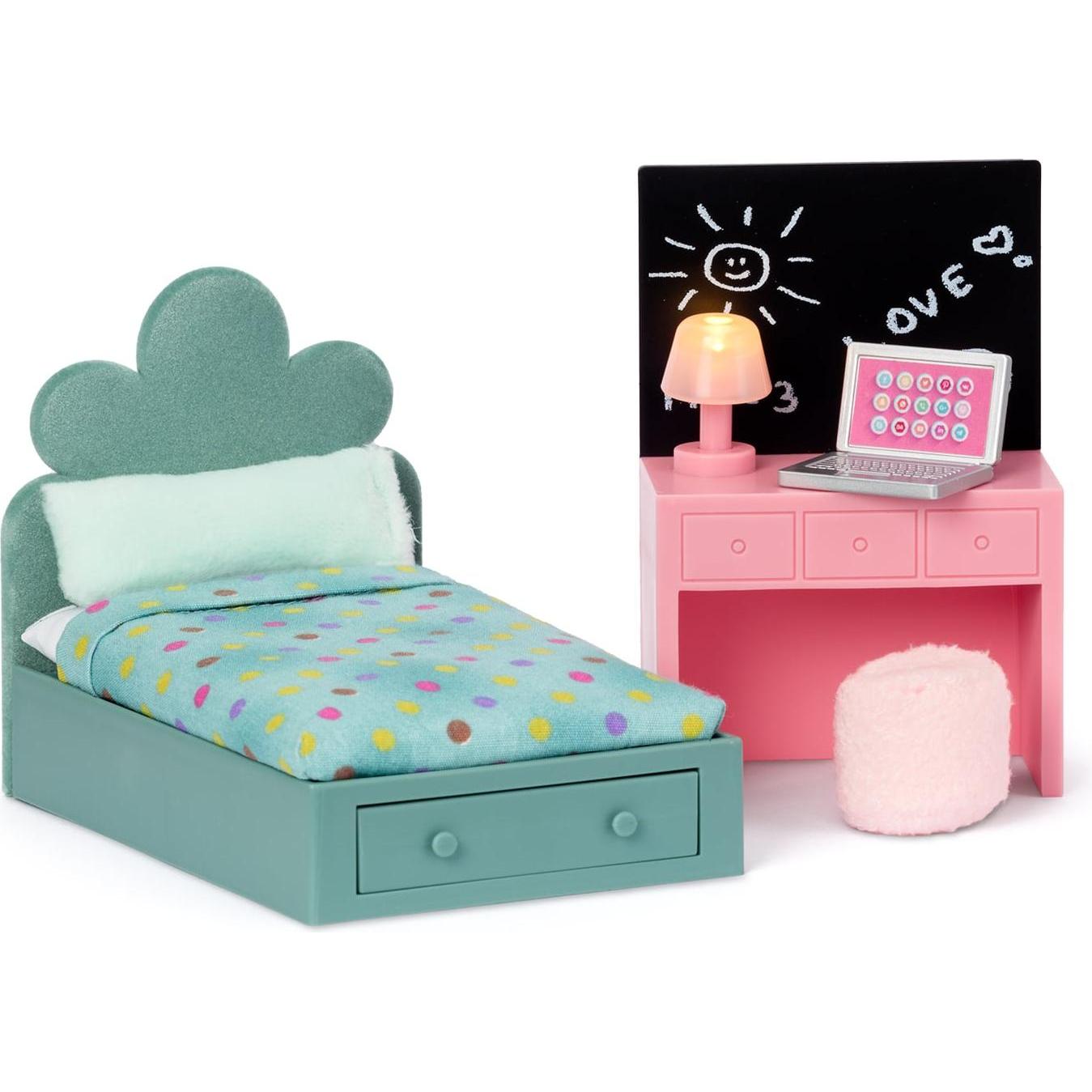 Lundby Puppenhauszubehör Teenagerzimmer Set (107862)