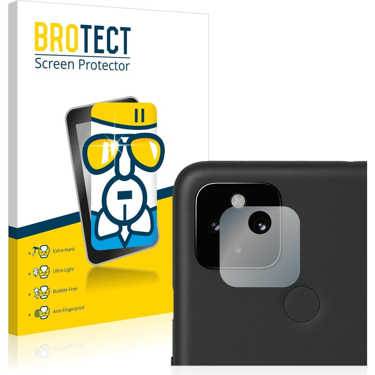 BROTECT AirGlass Panzerglasfolie (1 Stück, Google Pixel 4a 5G), Smartphone Schutzfolie, Transparent